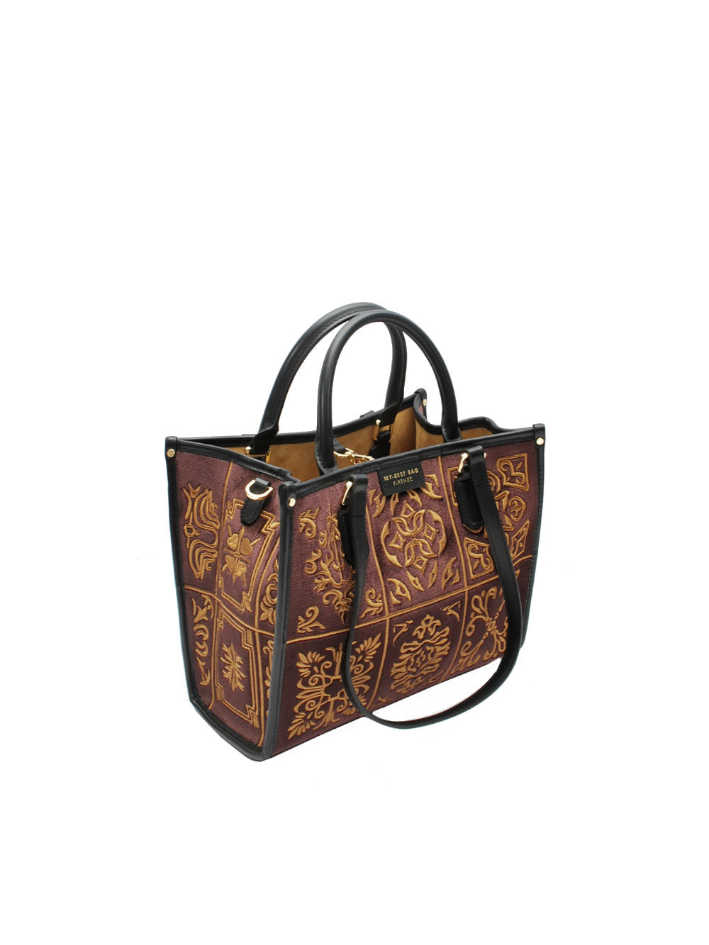 Borsa Donna My Best Bag "Atena Lisbona" F1 MYB 1002 - Tabac Ai25 Calzature Nucca