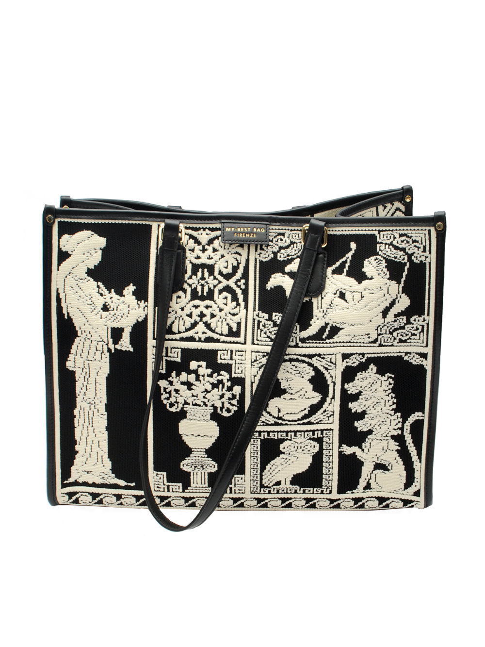 My Best Bag borsa Athena Agopa 2013 Black White pe26