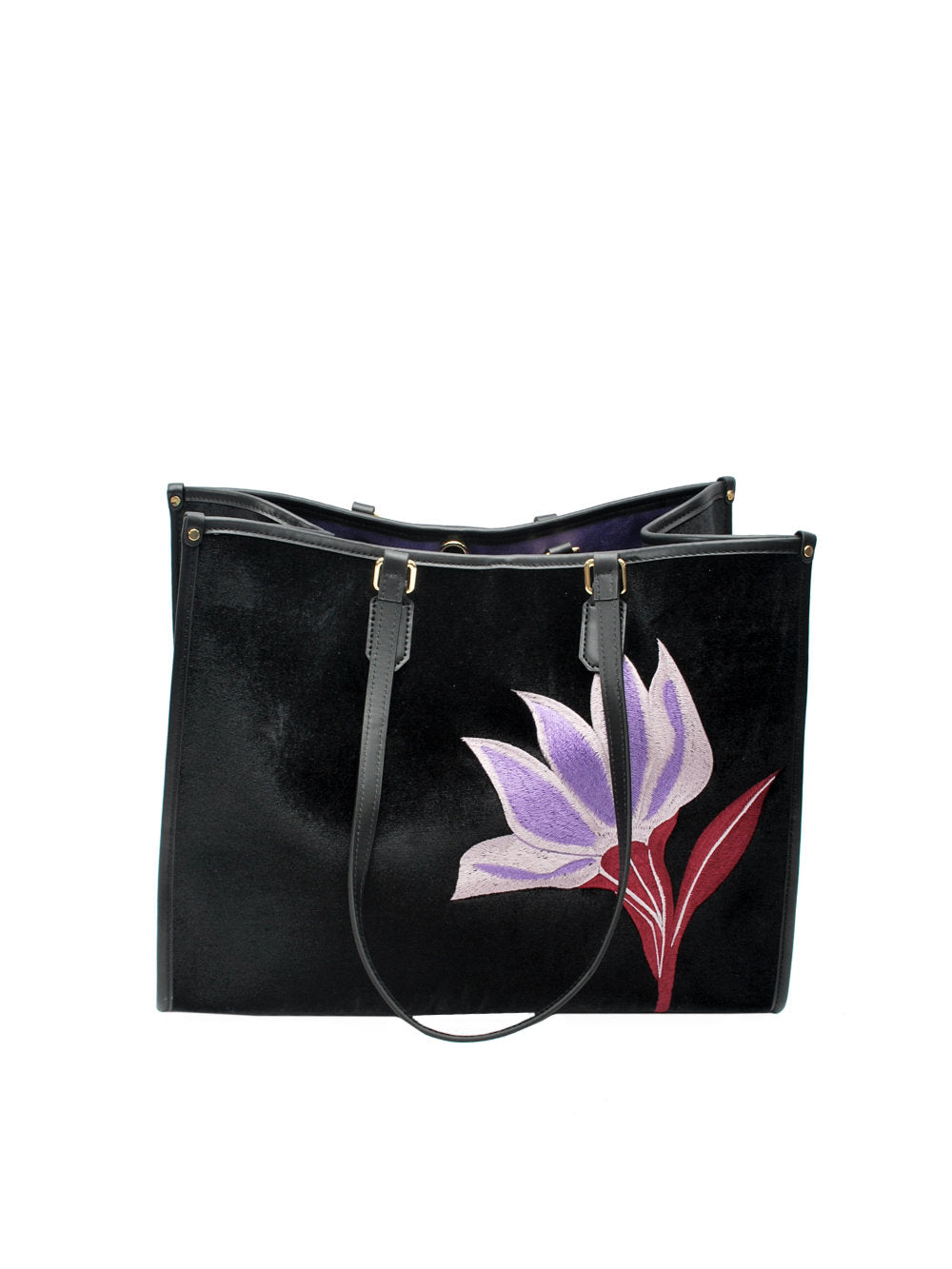 My Best Bag borsa Athena Essence 3008 Black Flower Ai26