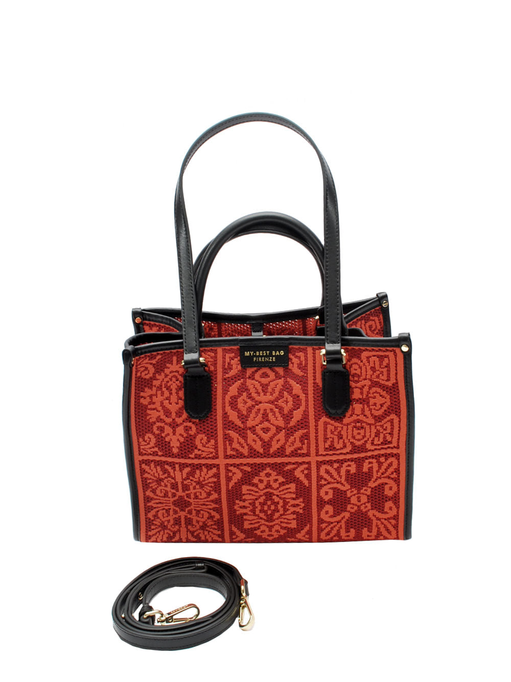 My best bag borsa atena 8103 rosso e arancione ai24