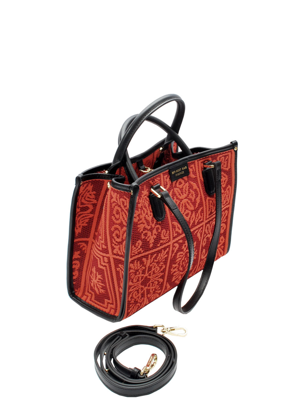 My best bag borsa atena 8103 rosso e arancione ai24