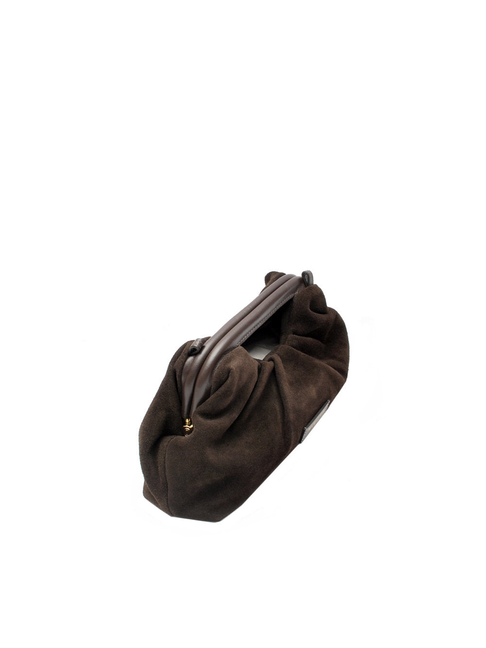 My Best Bag borsa Janine Suede 3027 Suede Dark Brown Ai26