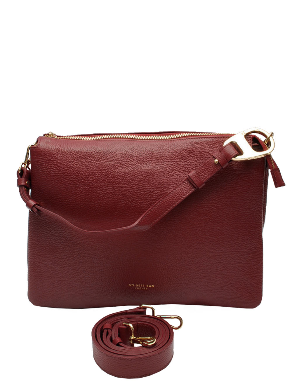 Borsa Donna My Best Bag "Reflex Dollaro" F1 MYB 1019 - Carminio Ai25 Calzature Nucca