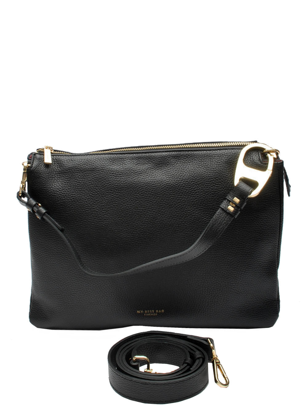 Borsa Donna My Best Bag "Reflex Dollaro" F1 MYB 1019 - Nero Ai25 Calzature Nucca