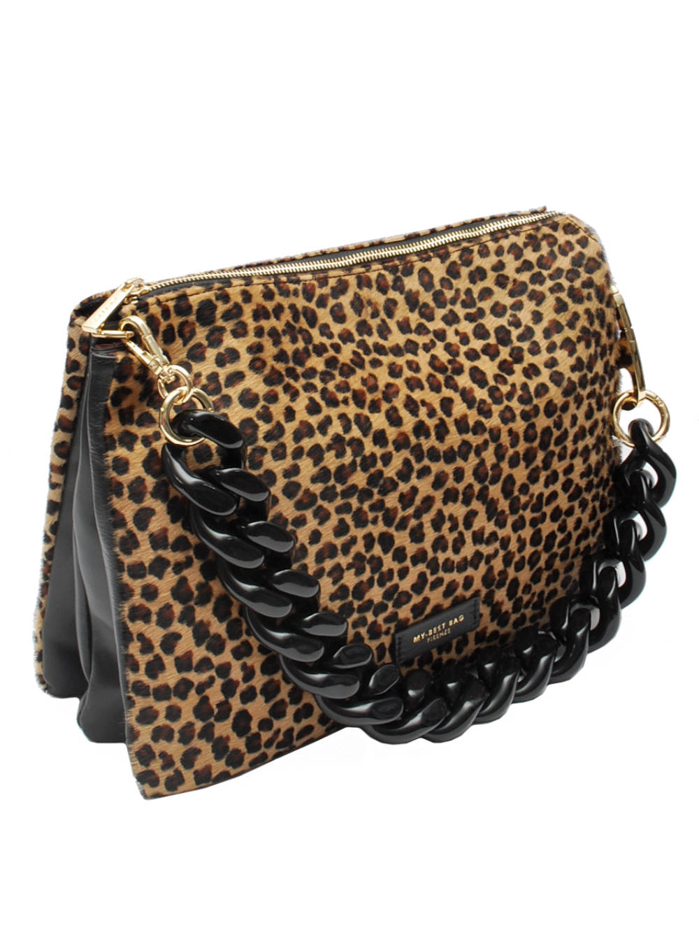 Borsa Donna My Best Bag "Reflex Cavallino" F1 MYB 1021 - Savana Ai25 Calzature Nucca