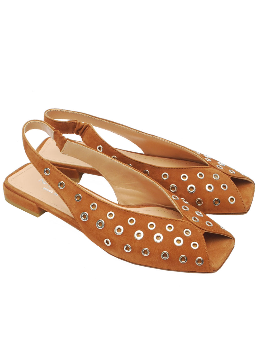 Sandalo Donna Napoleoni A1615 Camoscio Caramel Pe26