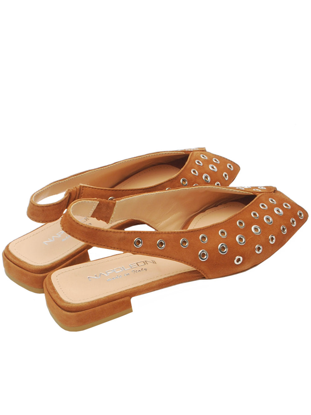 Sandalo Donna Napoleoni A1615 Camoscio Caramel Pe26