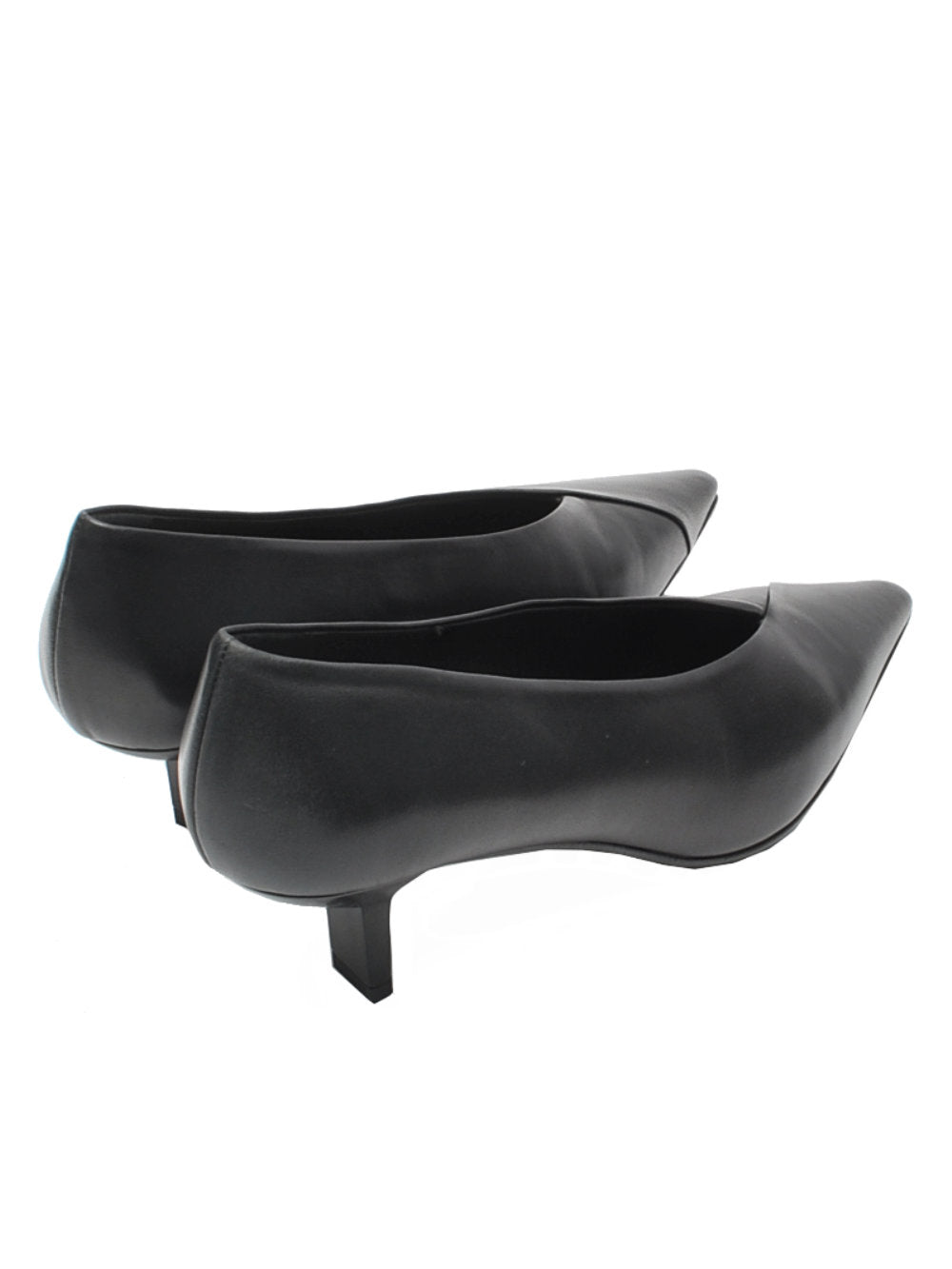 Décolleté Nicole Bonnet 2787 - Tacco 5cm in Nappa Nera Ai25 - Calzature Nucca