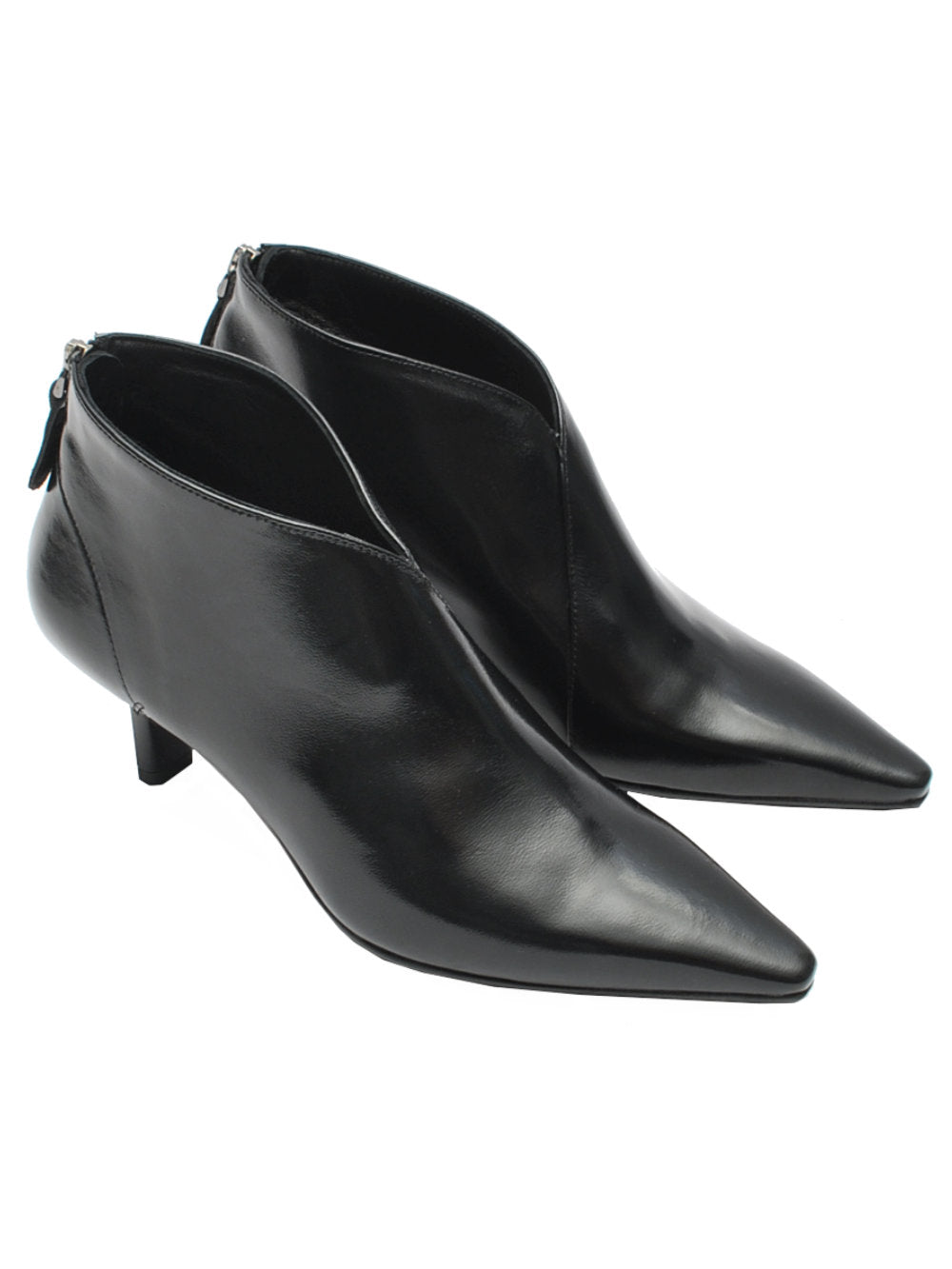 Scarpa Montante Nicole Bonnet 2790 - Tacco 5cm in Vitello Verlux Ai25 - Calzature Nucca