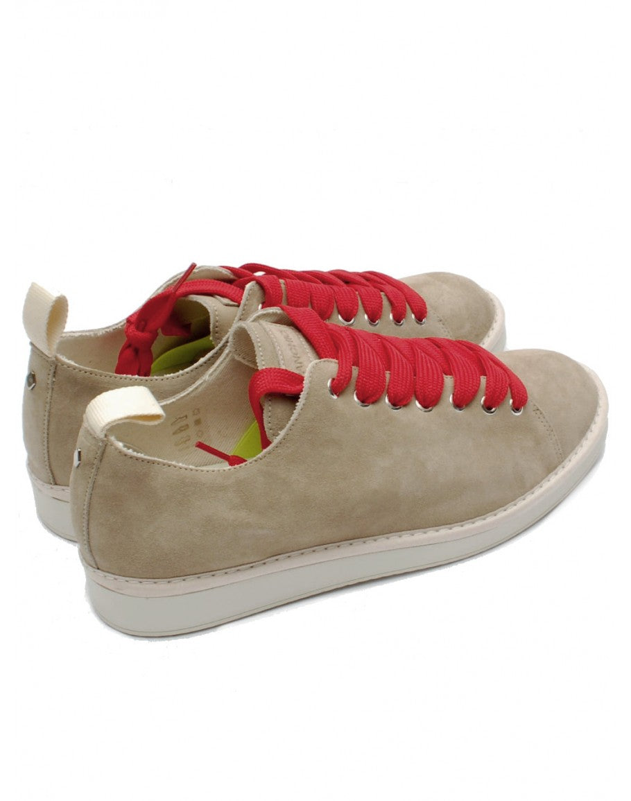 PANCHIC SNEAKER TAUPE RED P01M14001