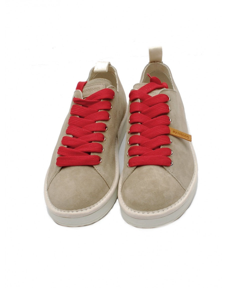 PANCHIC SNEAKERS TAUPE RED P01M14001 