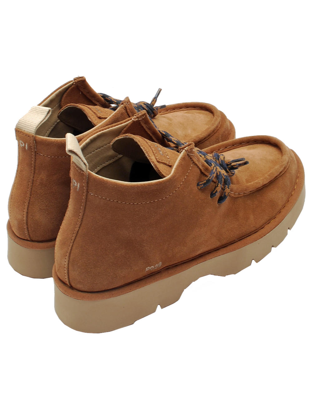 Polacchino Uomo Panchic P009 Ankle Boot - Suede Cognac ai25 - Calzature Nucca