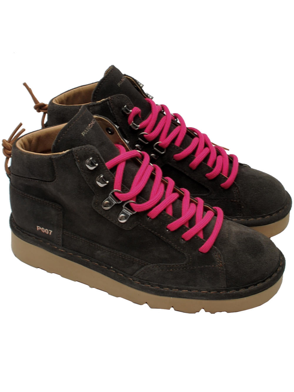 Polacco Donna Panchic P007 Clay Ankle Boot Coffee Ai26