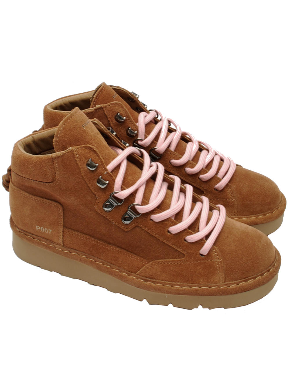 Polacco Donna Panchic P007 Clay Ankle Boot Cognac Ai26