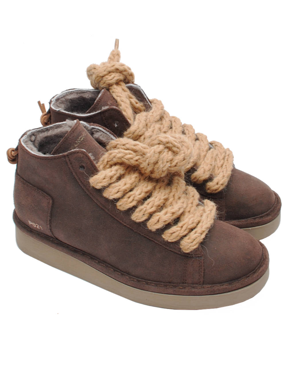 Polacco Donna Panchic P021 Cozy Ankle Boot Cocoa Ai26
