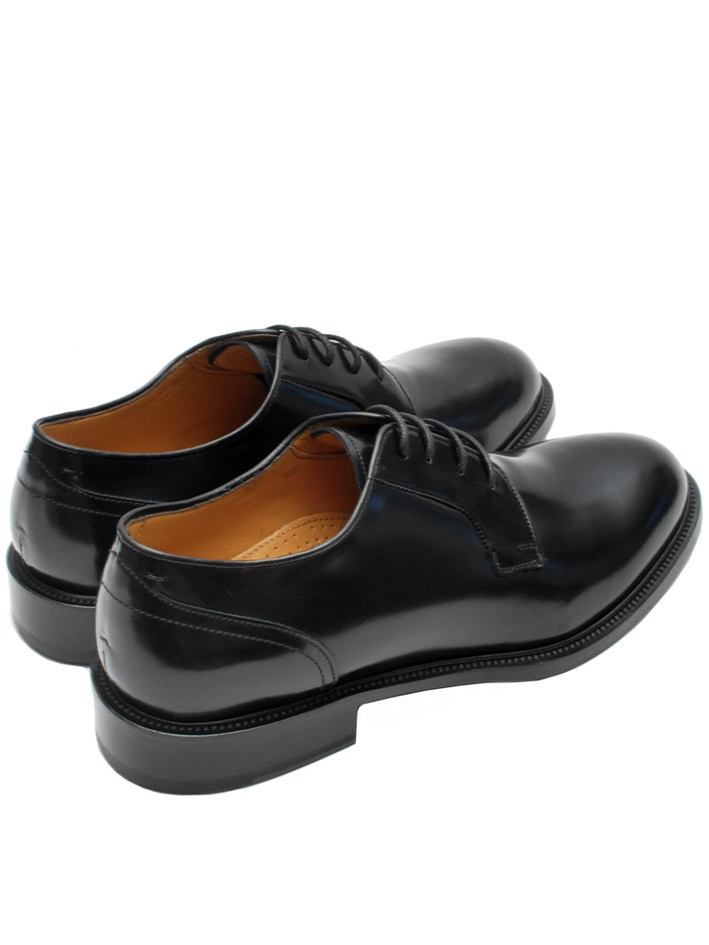 Derby Uomo Piero Casari 242 - Vitello Spazzolato Nero Ai25 - Calzature Nucca