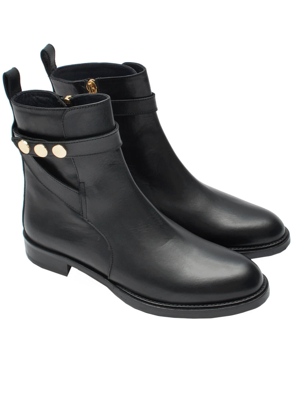 Tronchetto Donna Piero Casari 436 - Vitello Nero ai25 - Calzature Nucca