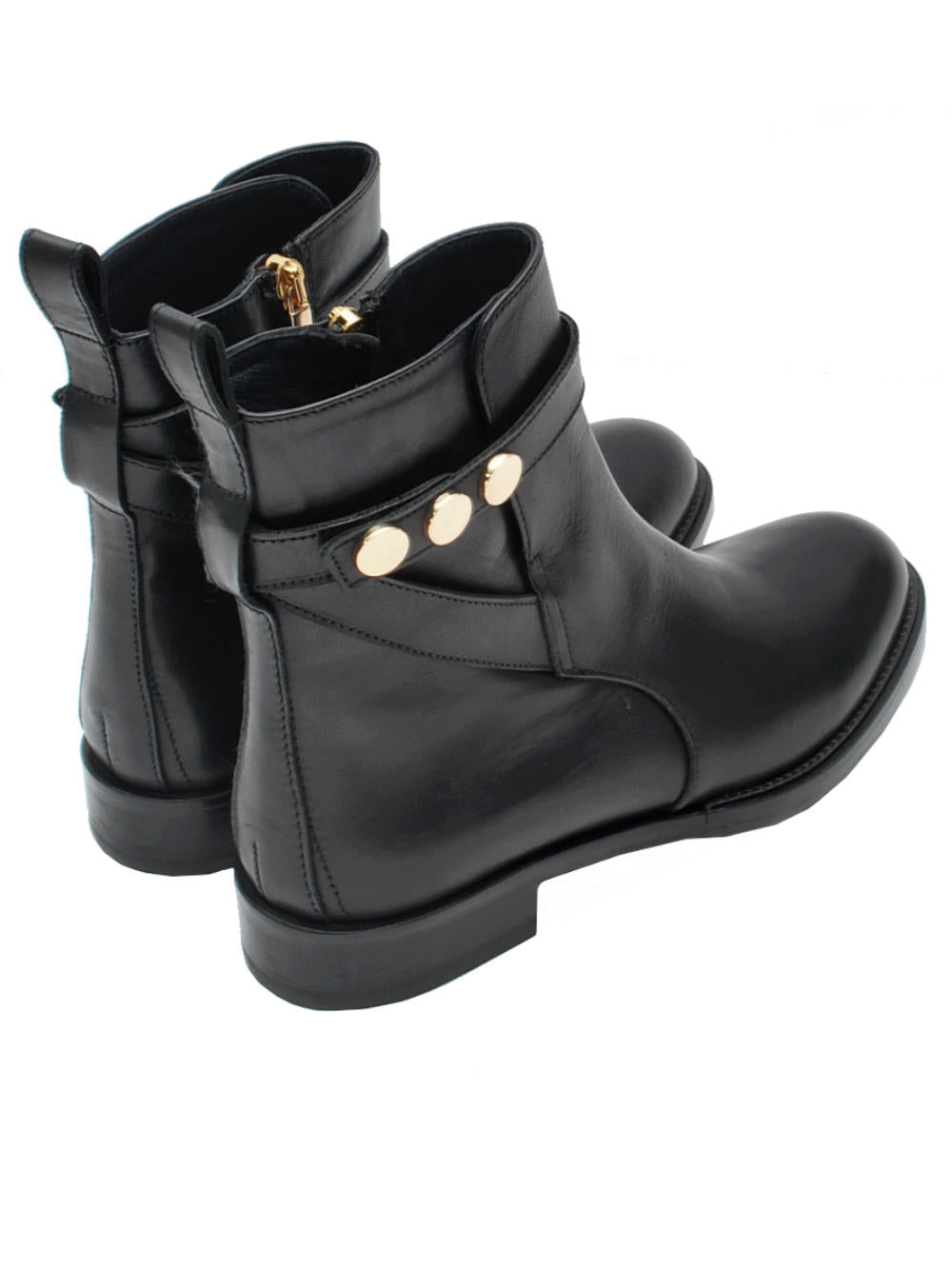 Tronchetto Donna Piero Casari 436 - Vitello Nero ai25 - Calzature Nucca