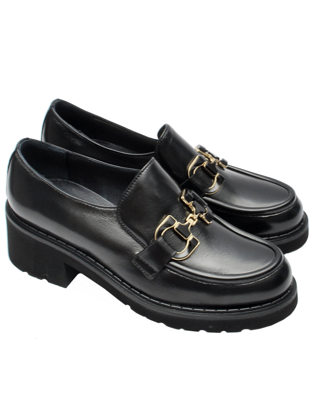 Mocassino Donna Piero Casari 676 - Verlux Nero ai25 - Calzature Nucca