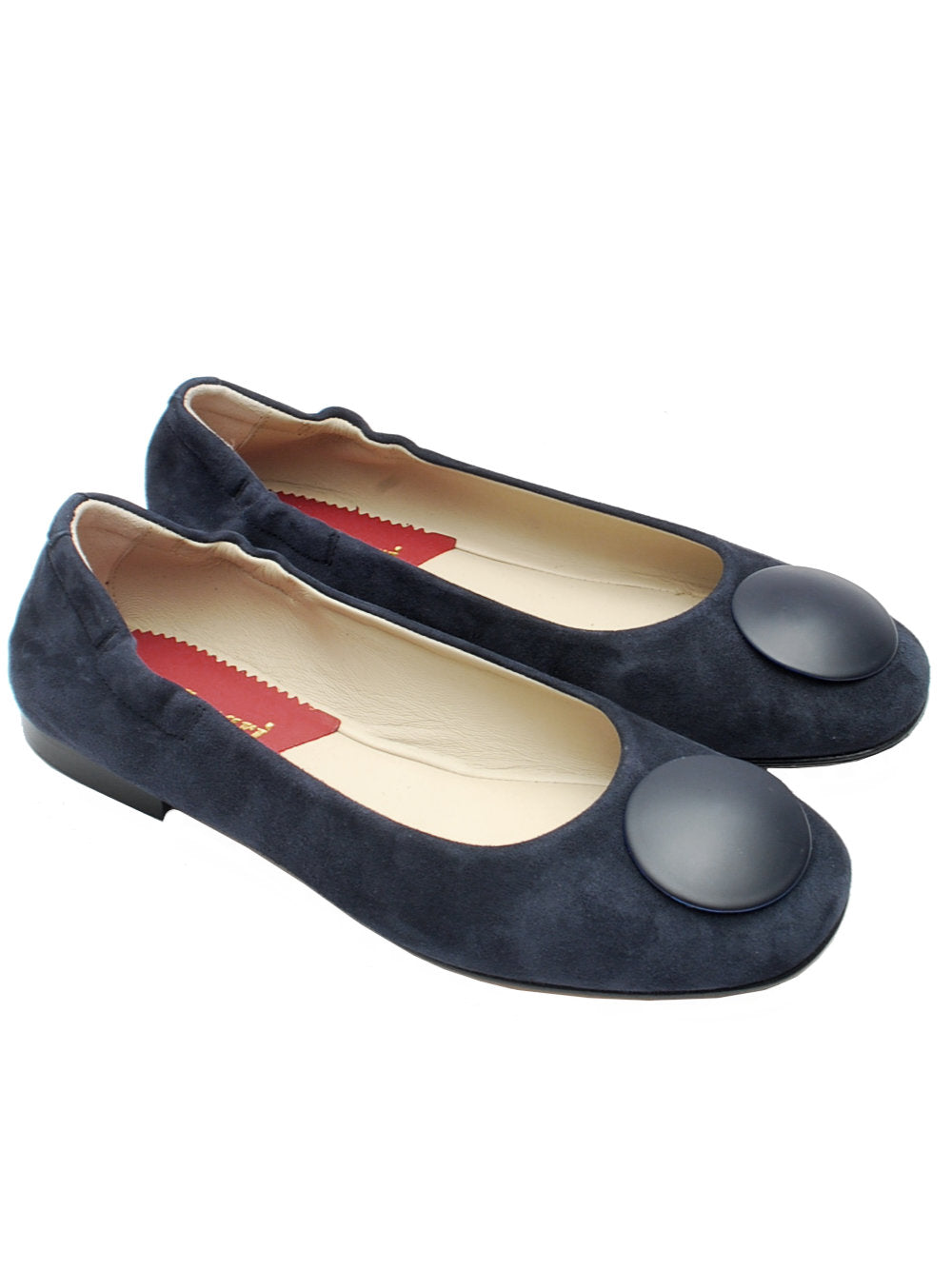 Ballerine Donna Piero Casari 476 Camoscio Blu Pe26