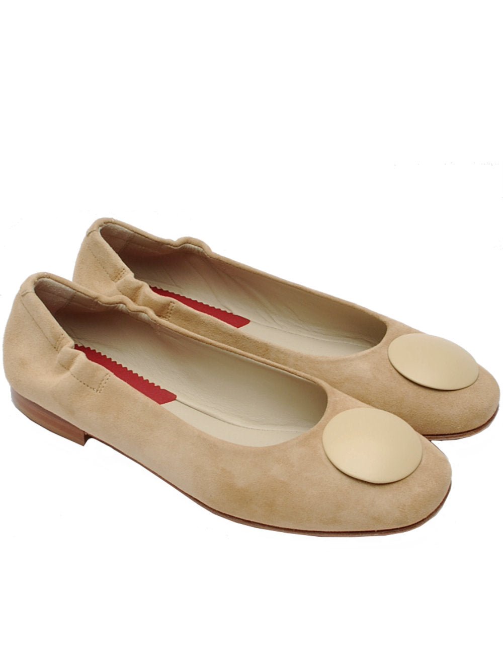 Ballerine Donna Piero Casari 476 Camoscio Sabbia Pe26