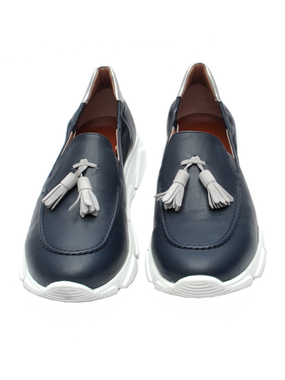 Sneaker Donna Piero Casari 576 Nappa Blu Pe26