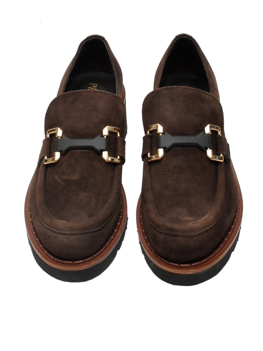 Mocassino Donna Piero Casari 726 - Camoscio Moro Ai26