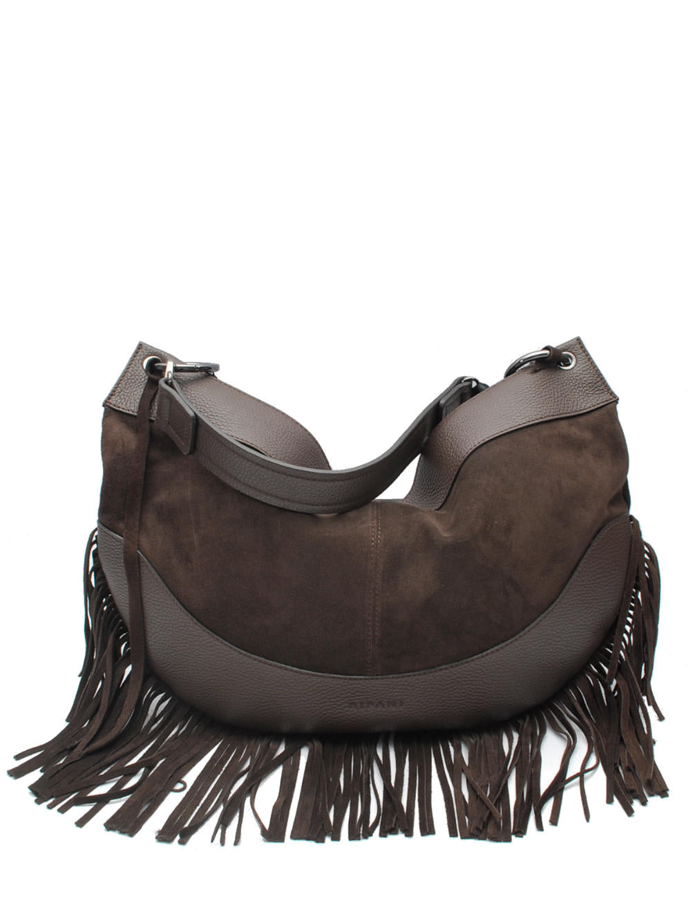 Borsa Donna Ripani Sigrid On Camocio Testa di Moro Ai25 Calzature Nucca