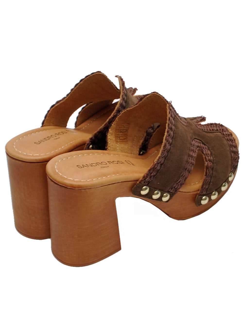 Sabot Sandro Rosi 9488 Camoscio Testa di Moro Pe26