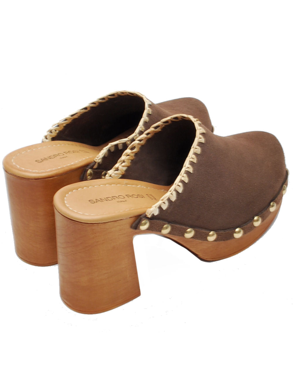 Sabot Sandro Rosi 9530 Camoscio Marrone Pe26