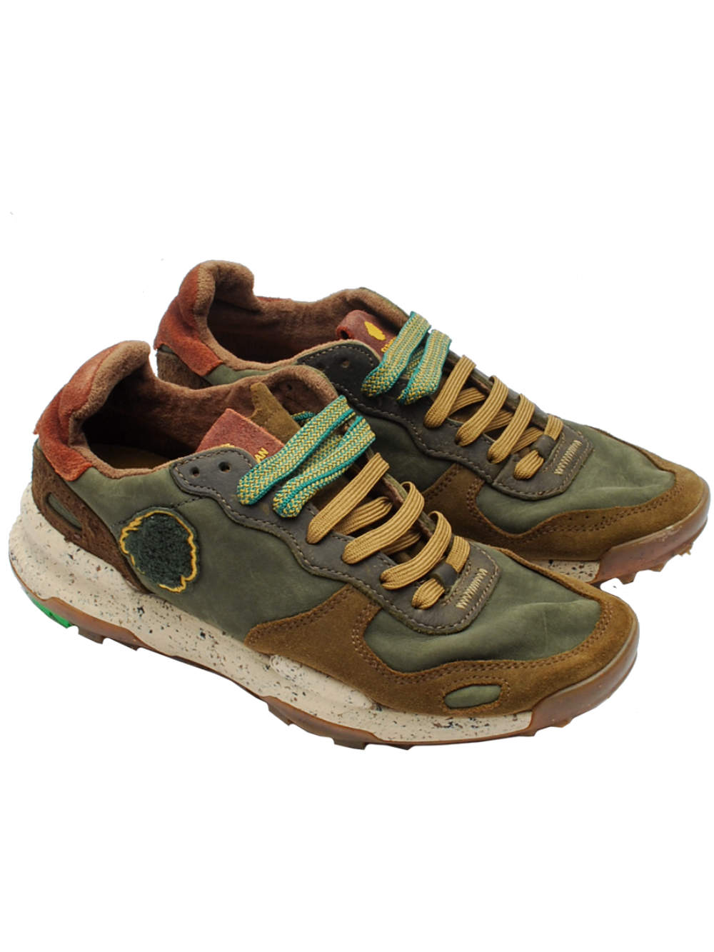 Satorisan sneaker chacrona prem 120091 dark green ai24