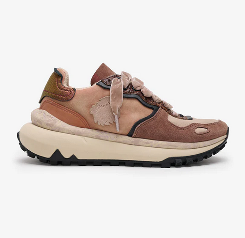 Sneakers Donna Satorisan Chacrona Metta Nomad Beige 12096A Ai25 - Calzature Nucca