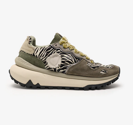 Sneakers Donna Satorisan Chacrona Metta Zebra 12096A Ai25 - Calzature Nucca