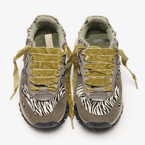Sneakers Donna Satorisan Chacrona Metta Zebra 12096A Ai25 - Calzature Nucca