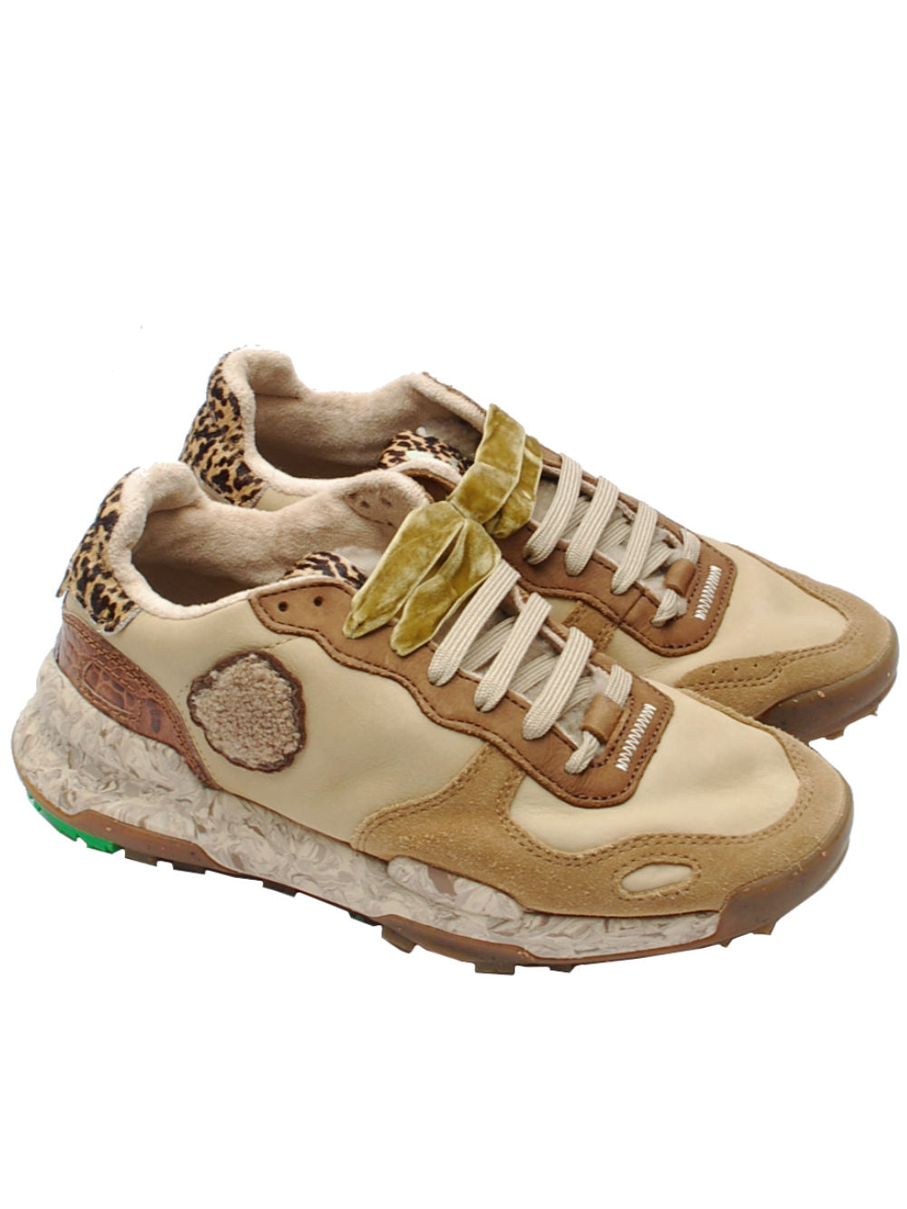 Satorisan sneaker chacroma prem 120090 driftwood ai24