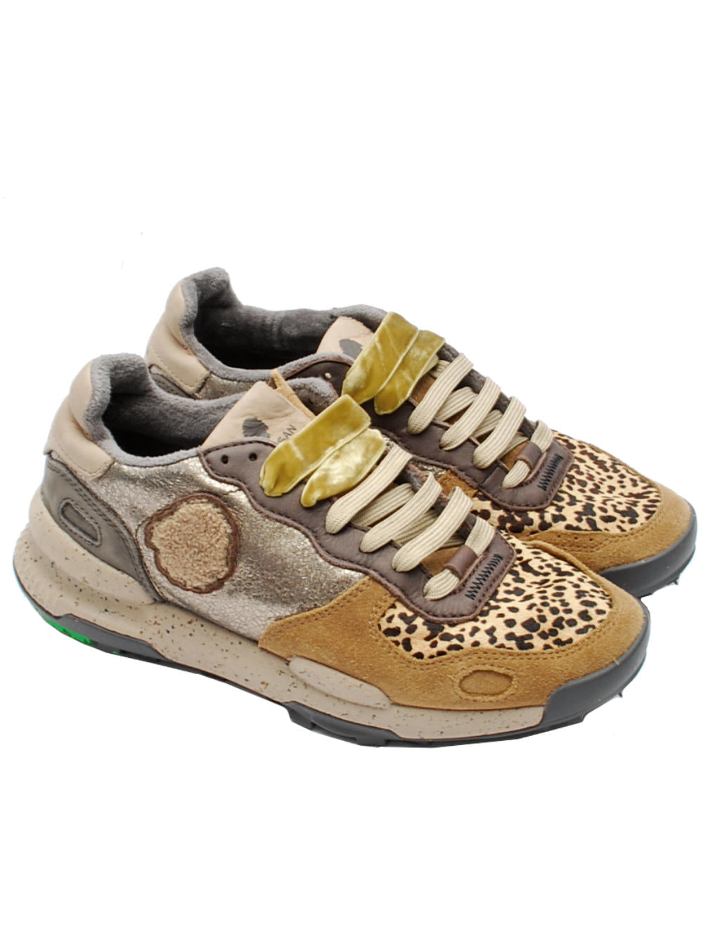 Satorisan sneaker chacroma prem 120090 leopard ai24