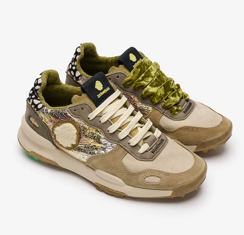 Sneakers Donna Satorisan Chacrona Strin Sandy 120090A Ai25 - Calzature Nucca