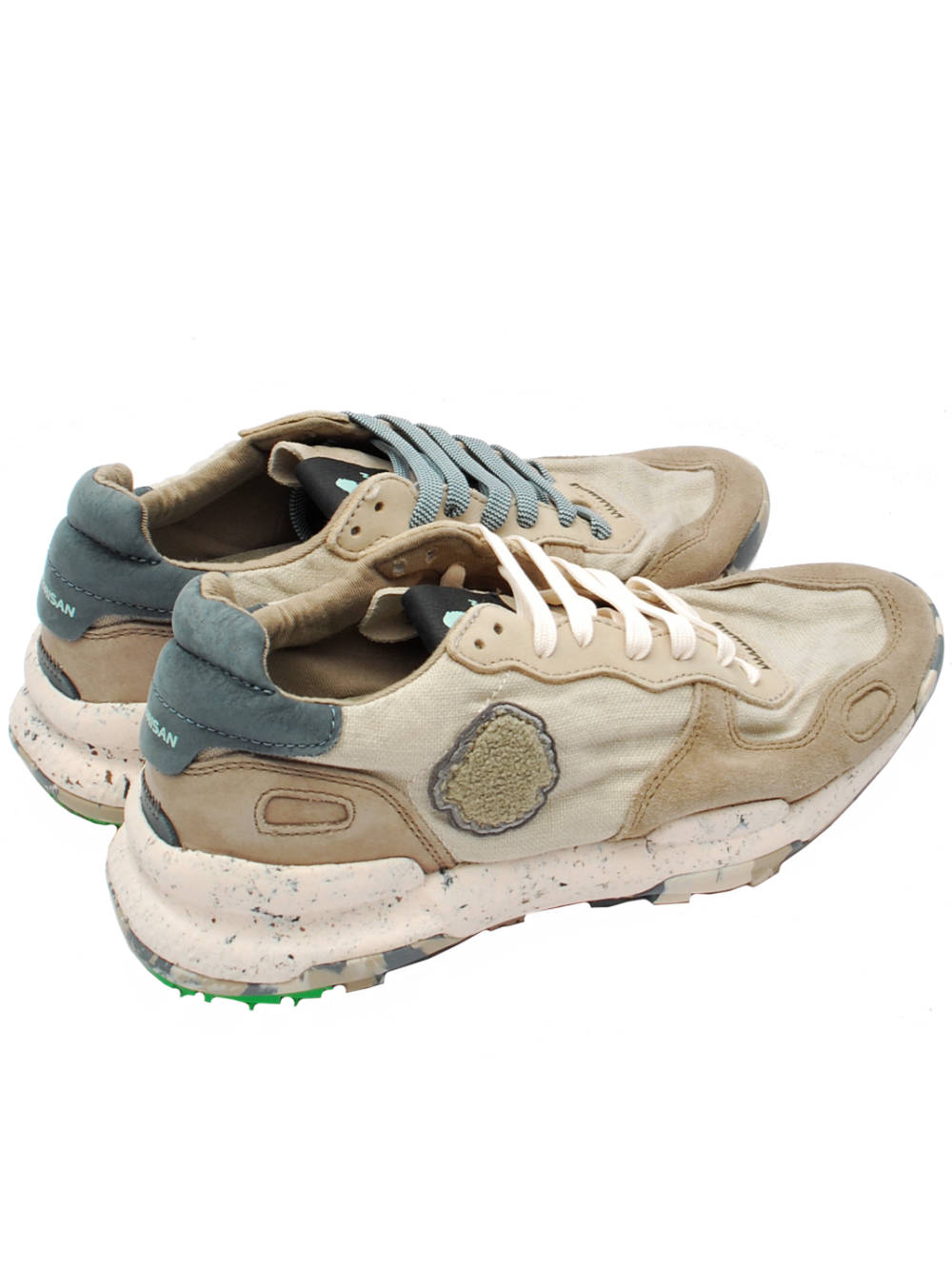 Sneakers Uomo Satorisan Chacrona Linen Light Grey 110107A Pe26