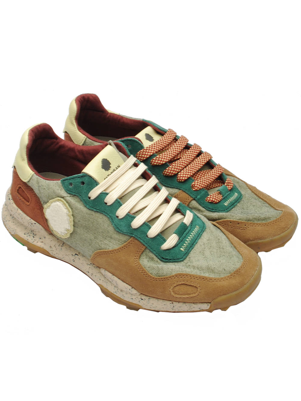 Sneakers Uomo Satorisan Chacrona Linen Marshland 110107A Pe26