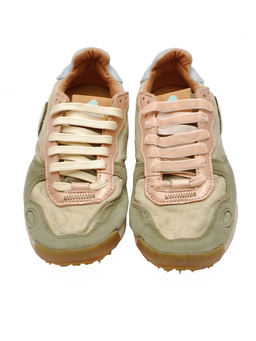 Sneakers Donna Satorisan Chacrona Linen Urbanite Green Pe26