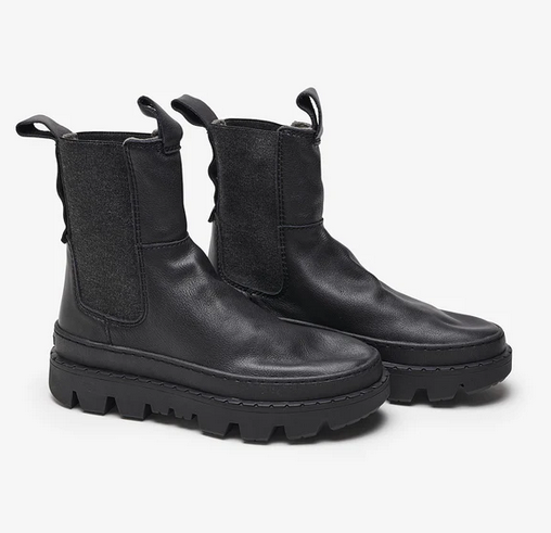 Tronchetto Donna Satorisan Unalome Elastics Black 120085A - ai25 - Calzature Nucca