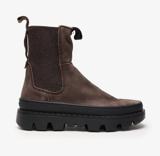 Tronchetto Donna Satorisan Unalome Elastics Dark Brown 120085A - ai25 - Calzature Nucca (Copia)