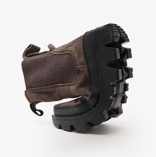Tronchetto Donna Satorisan Unalome Elastics Dark Brown 120085A - ai25 - Calzature Nucca (Copia)