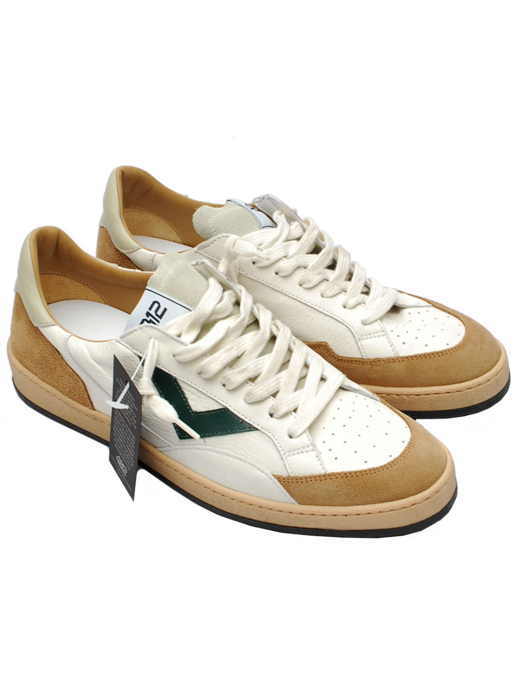 Sneakers Uomo 4B12 Playnew U1006 Beige Ice Pe26
