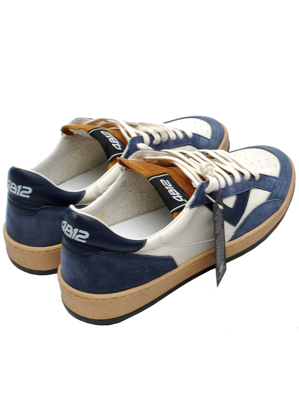 Sneakers Uomo 4B12 Playnew U1017 Blue Pe26