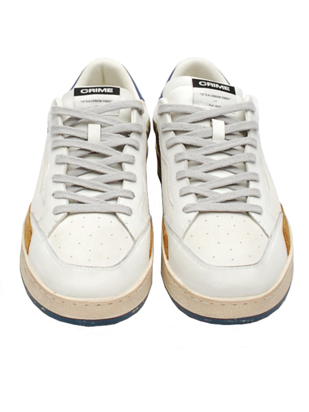 Sneakers Uomo Crime London Chelsea Bianco 11201 ai25 Calzature Nucca