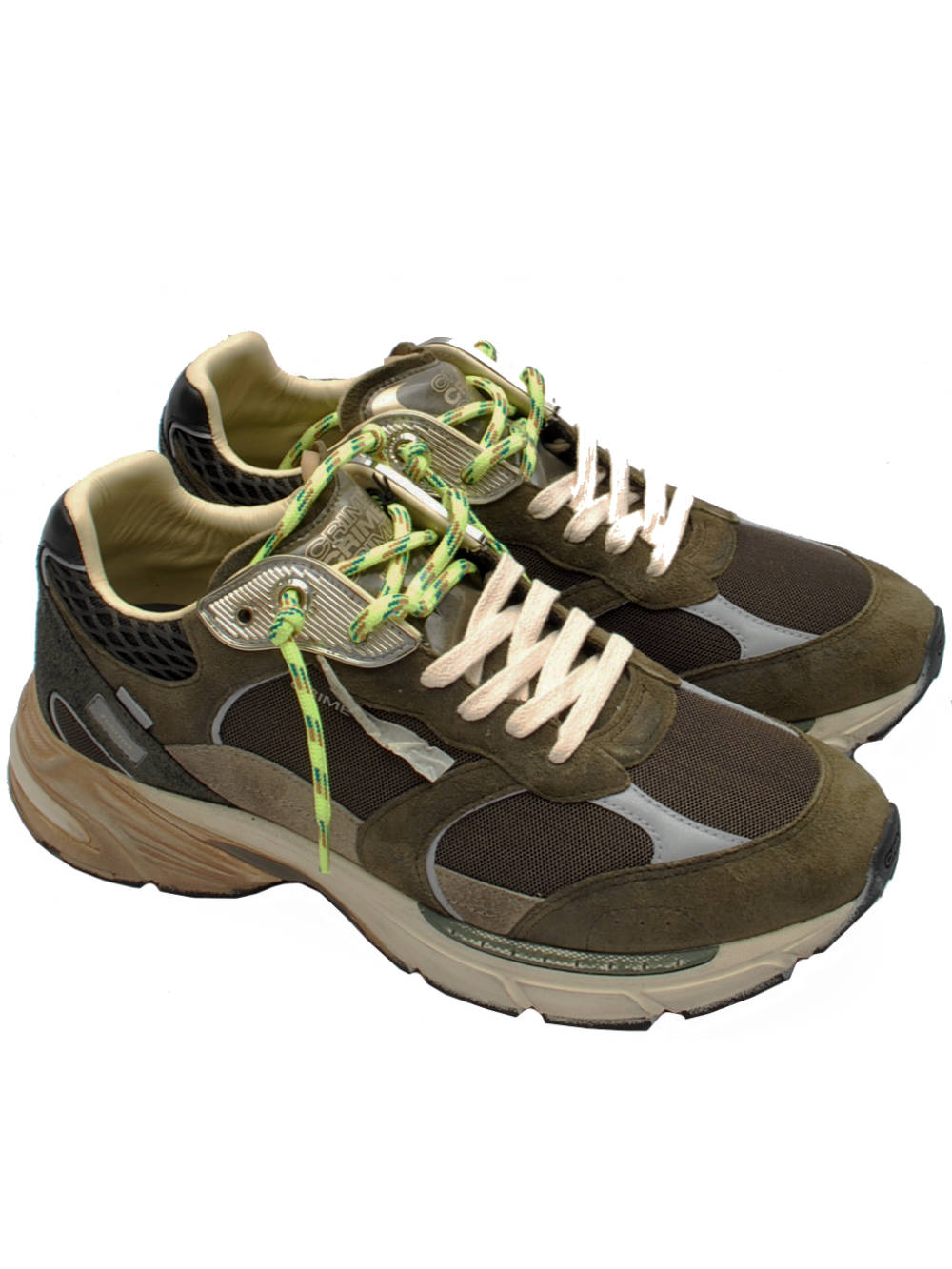 Sneakers Uomo Crime London Fugitive Bosco 11301 ai25 Calzature Nucca