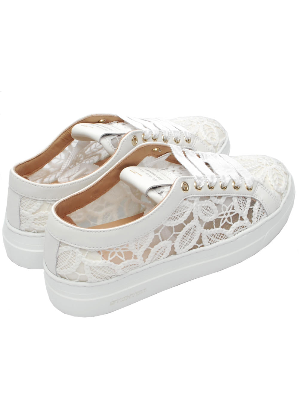 Sneaker Donna Stokton 111-004D Lace Bianco Pe26