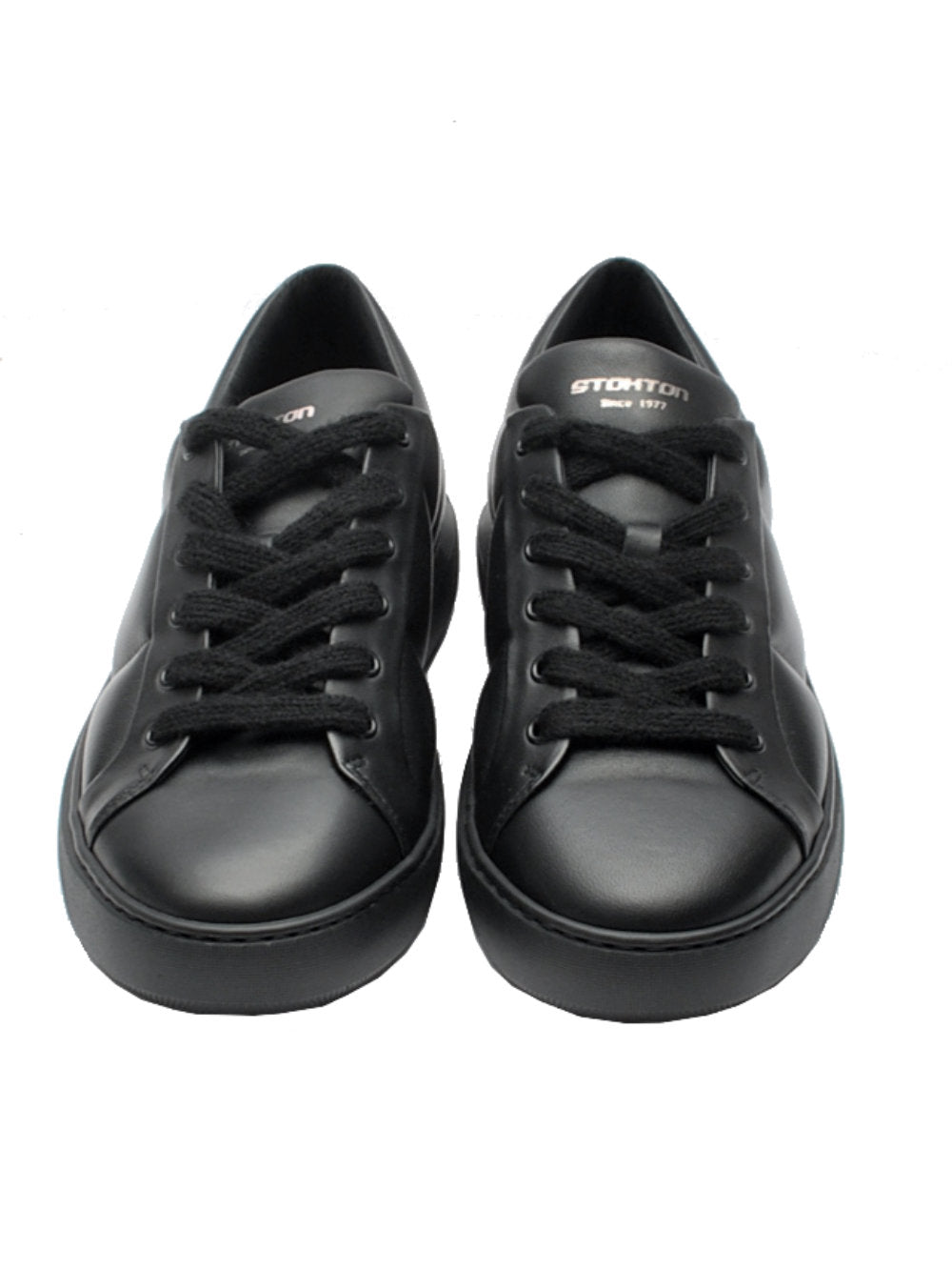 Stokton sneaker 210u nappa nera ai24