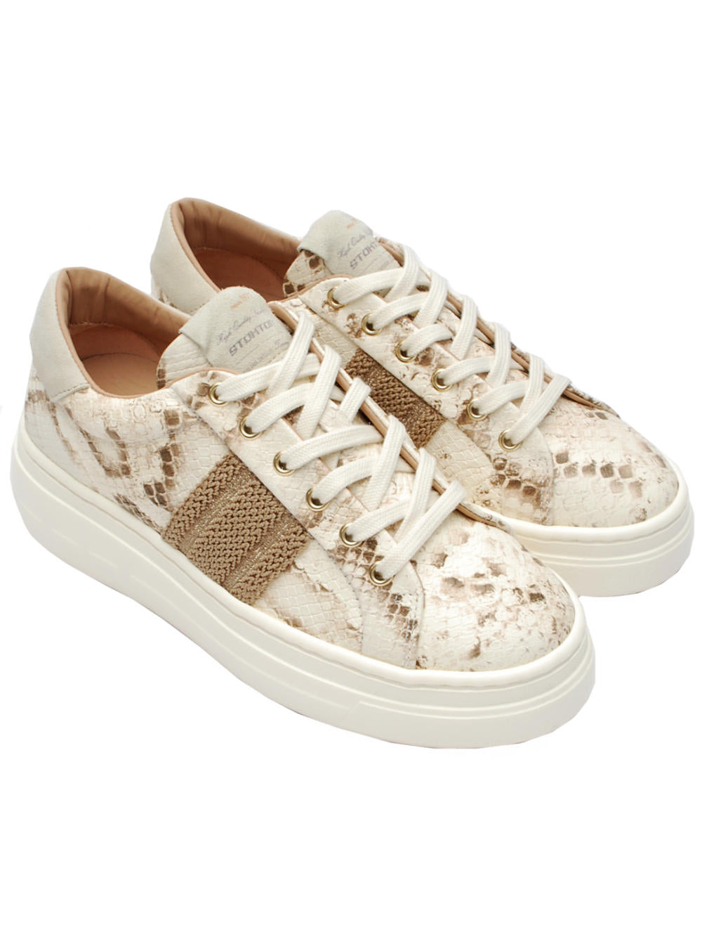 Sneaker Donna Stokton 245-003D Pyton Panna Pe26